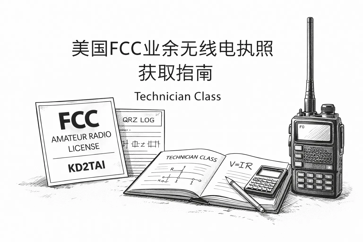 FCC业余无线电考证指南
